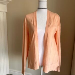 Old Navy Vintage Cardigan V neck Peach Women's Large Pastel Preppy Y2K
